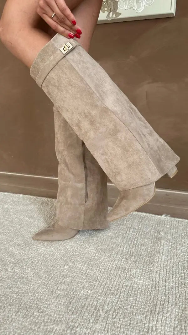 Stivali Overknee Donna Eleganti Classici