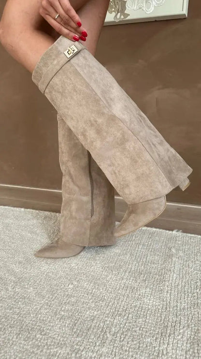 Stivali Overknee Donna Eleganti Classici