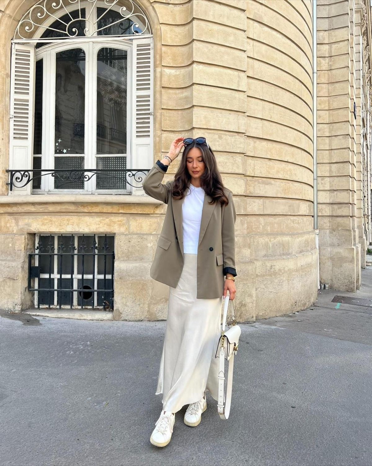 Gonna Maxi Donna con Superficie Strutturata