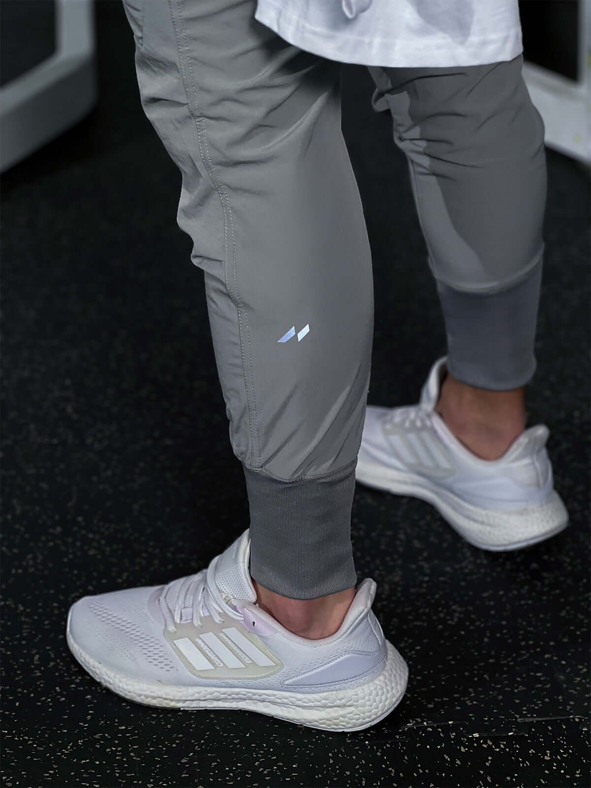 Pantaloni Cargo Uomo in Tessuto Idrorepellente con Polsini Alti