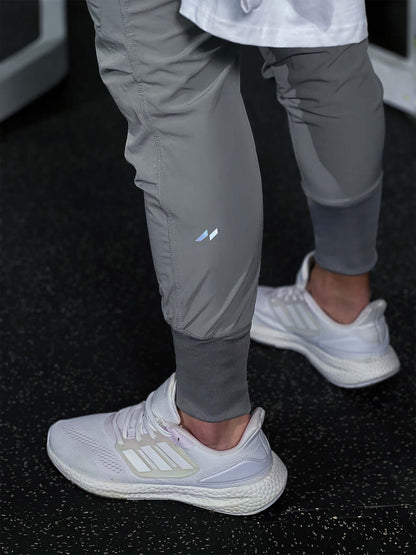 Pantaloni Cargo Uomo in Tessuto Idrorepellente con Polsini Alti