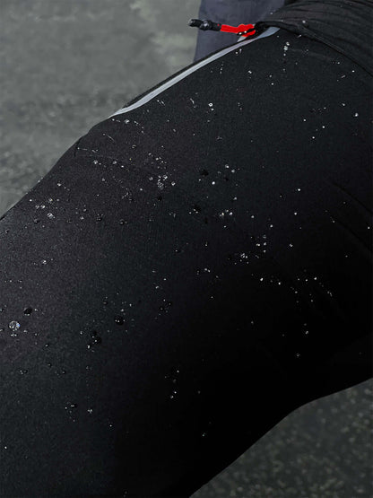 Pantaloni Cargo Uomo in Tessuto Idrorepellente con Polsini Alti