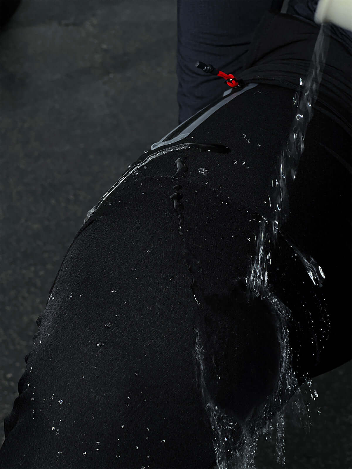 Pantaloni Cargo Uomo in Tessuto Idrorepellente con Polsini Alti