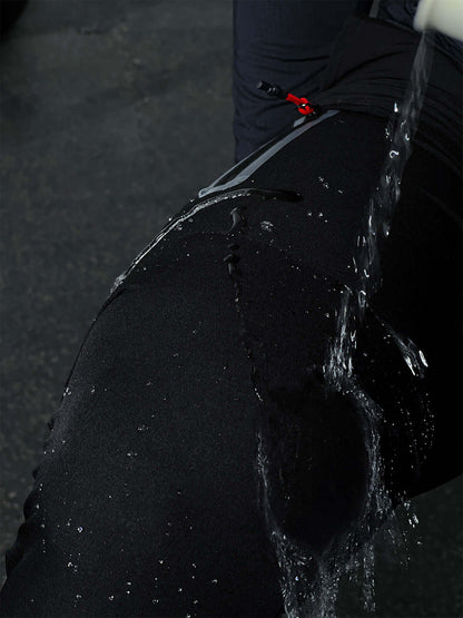 Pantaloni Cargo Uomo in Tessuto Idrorepellente con Polsini Alti