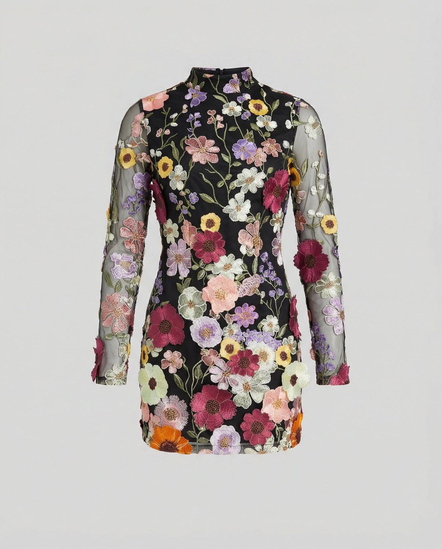 Abito Mini Donna Fantasia Floreale
