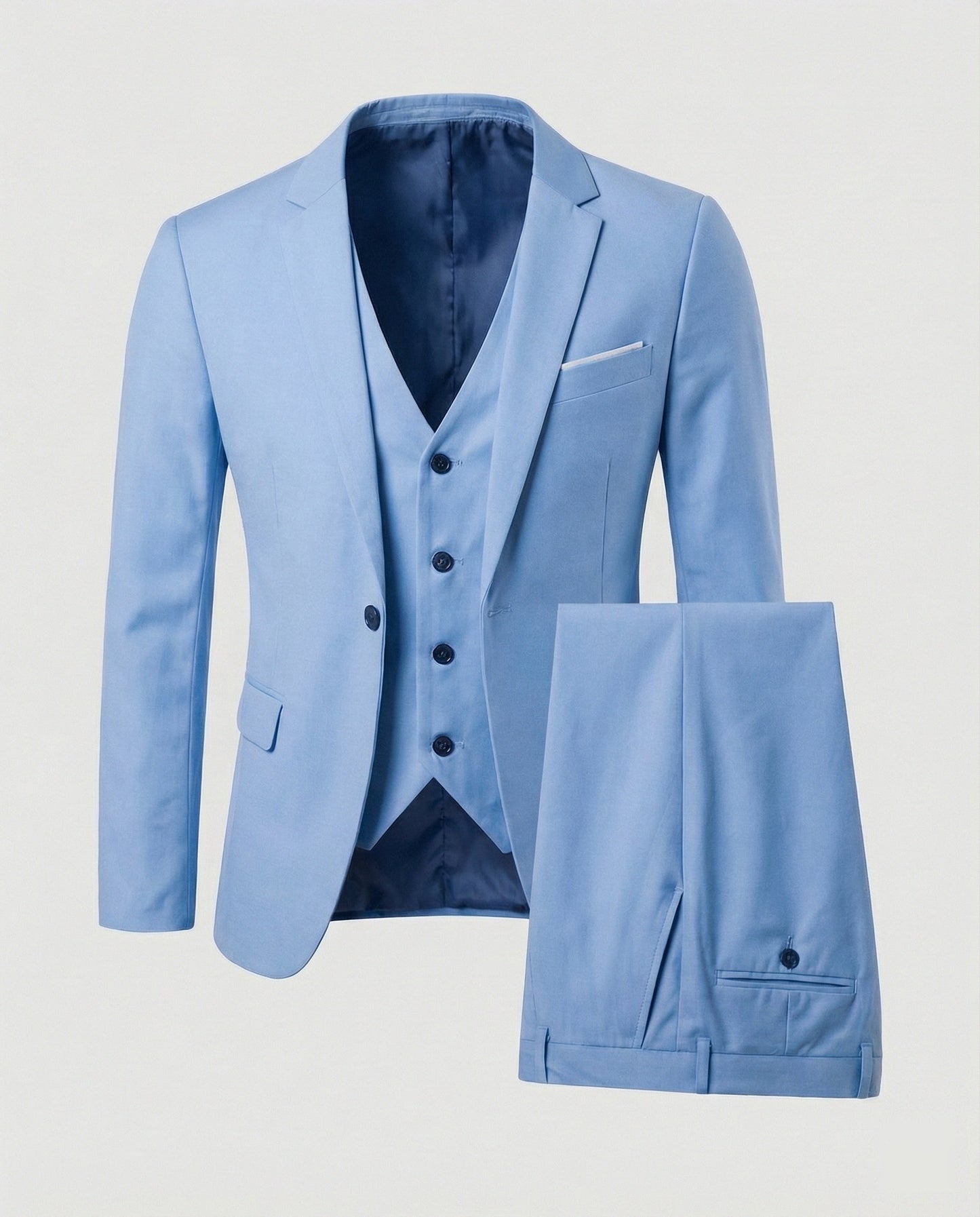Abito Uomo Elegante Tessuto Pregiato Classico