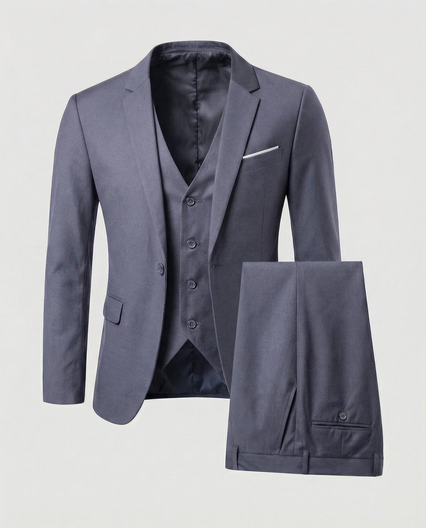 Abito Uomo Elegante Tessuto Pregiato Classico