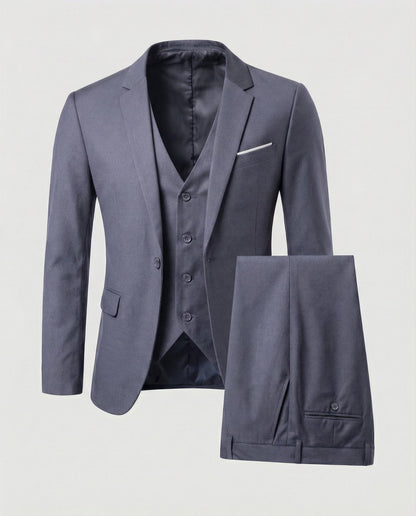 Abito Uomo Elegante Tessuto Pregiato Classico
