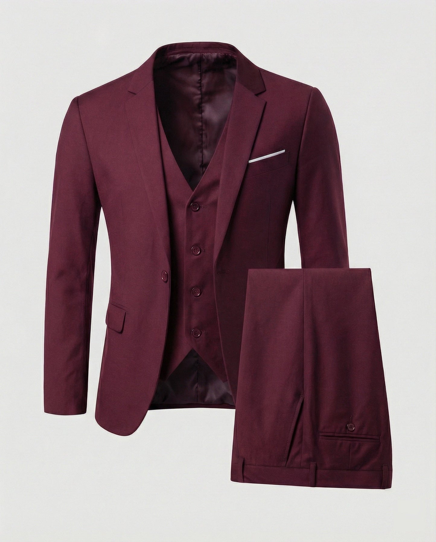 Abito Uomo Elegante Tessuto Pregiato Classico
