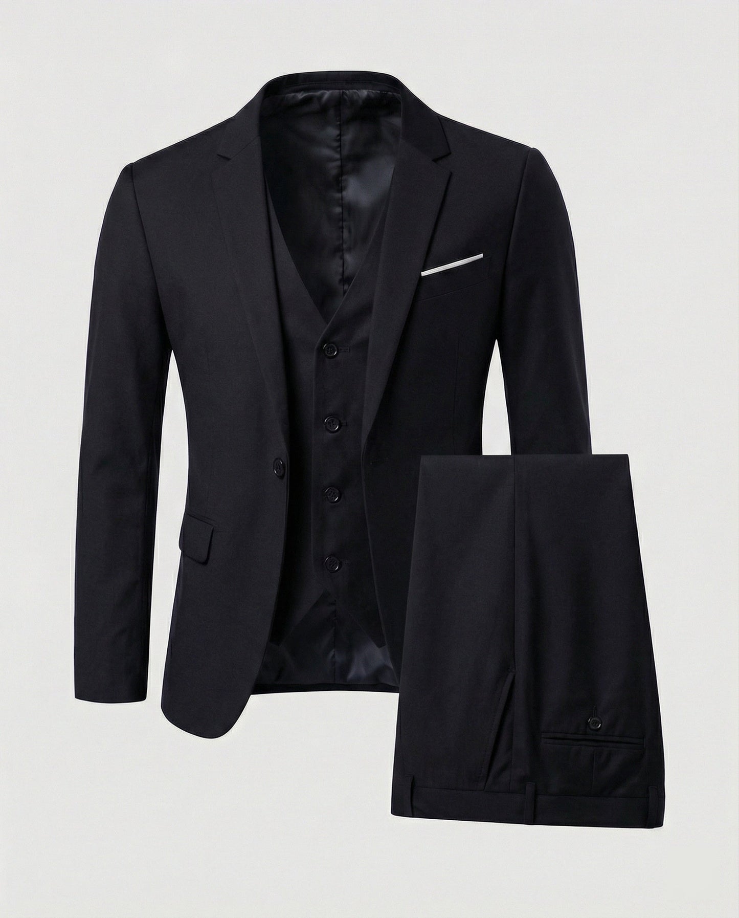 Abito Uomo Elegante Tessuto Pregiato Classico