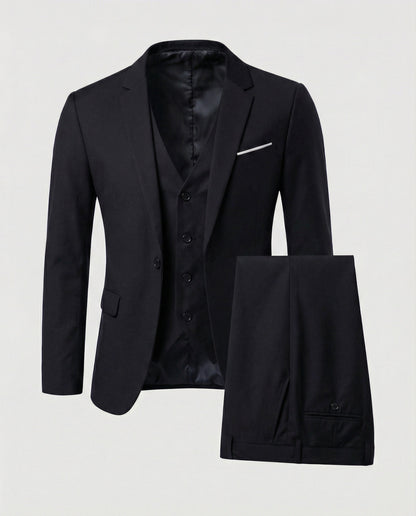 Abito Uomo Elegante Tessuto Pregiato Classico