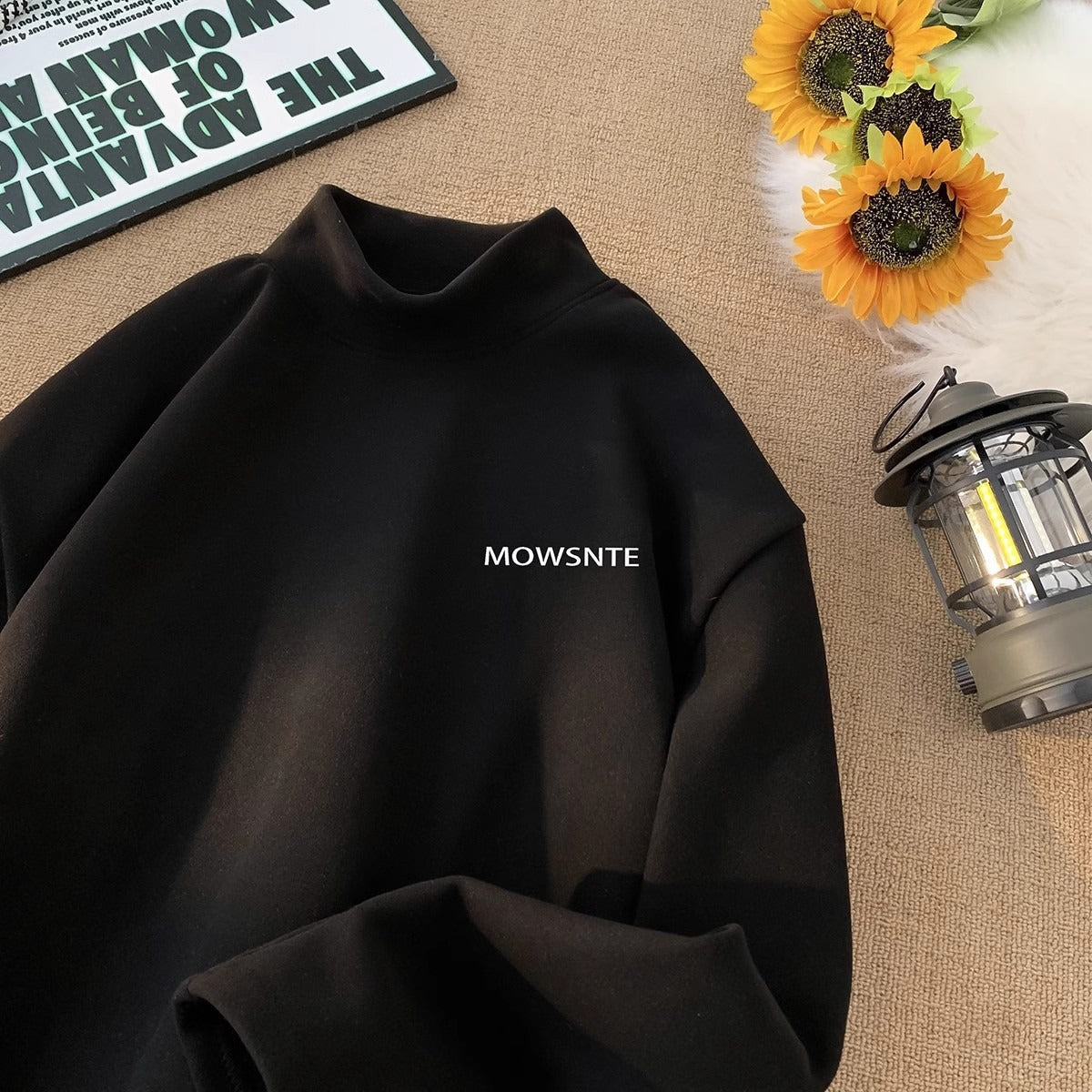 Maglione Uomo Scollo a V Classico Stile Autunnale Invernale