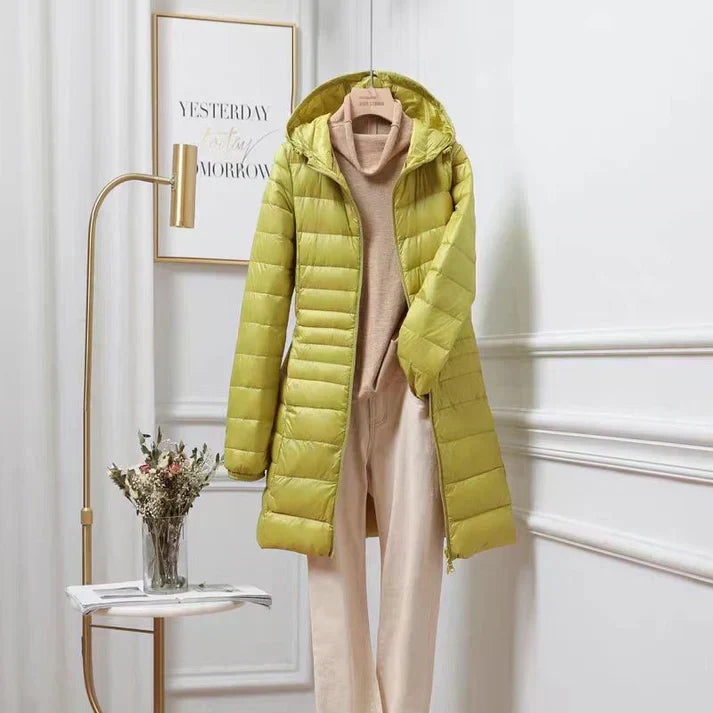 Giacca Imbottita Donna Leggera Calda Idrorepellente