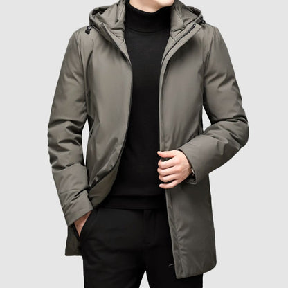 Parka Uomo Lungo con Tasche Multiple Caldo e Moderno - Brentozzi
