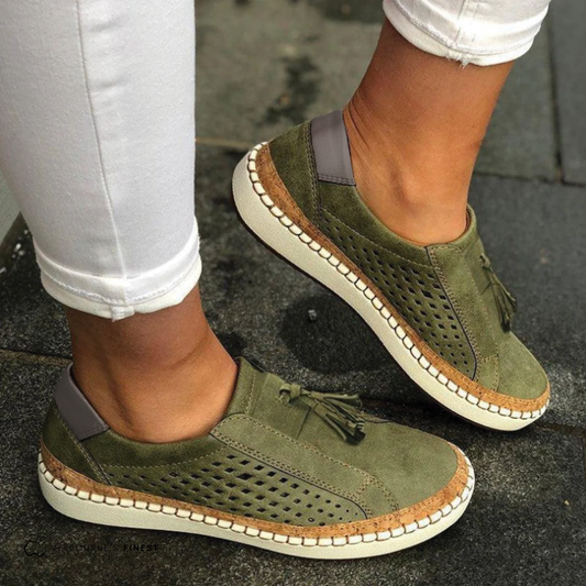 Scarpe Donna Slip-On con Zeppa Comode - Brentozzi