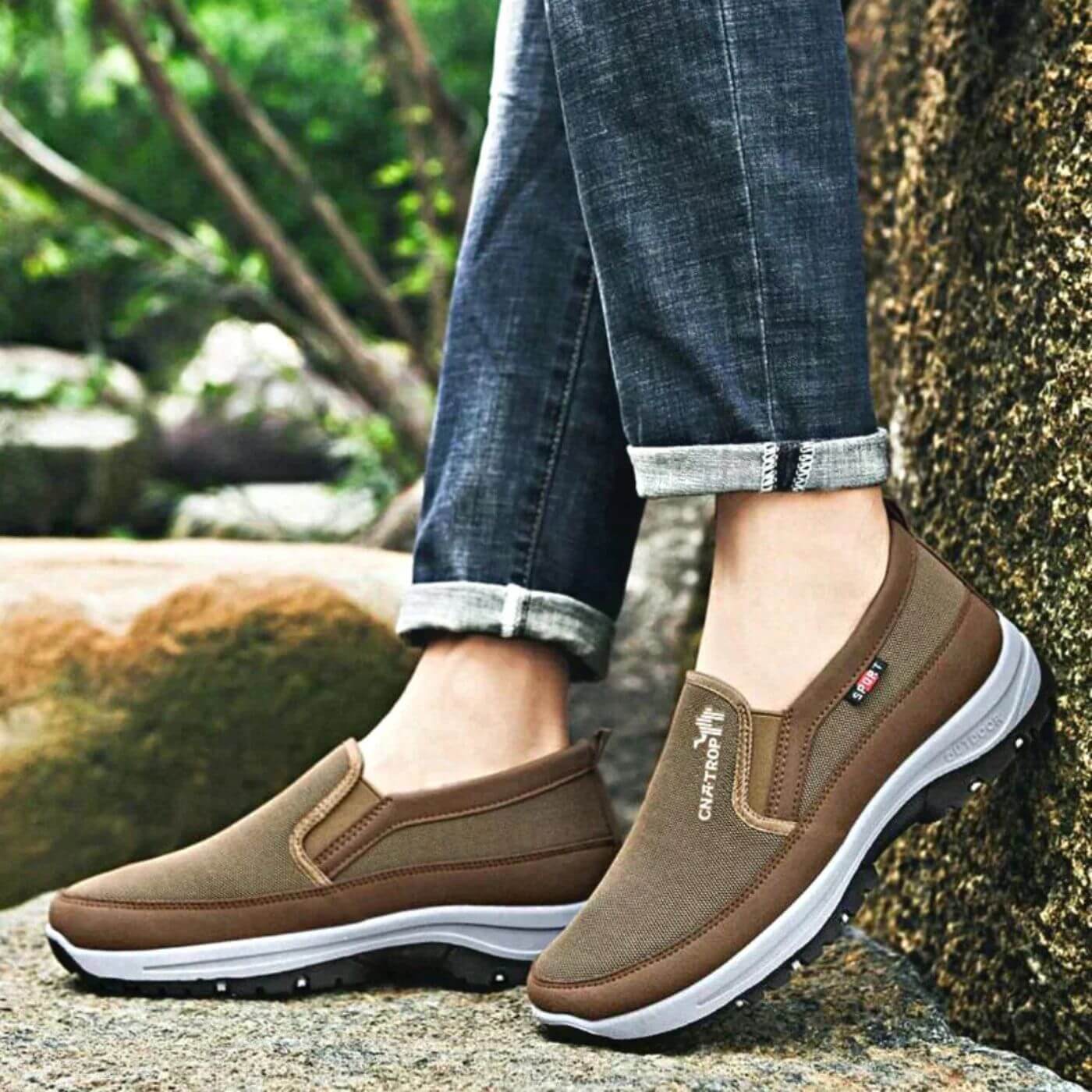 Scarpe Uomo Gomma Comode