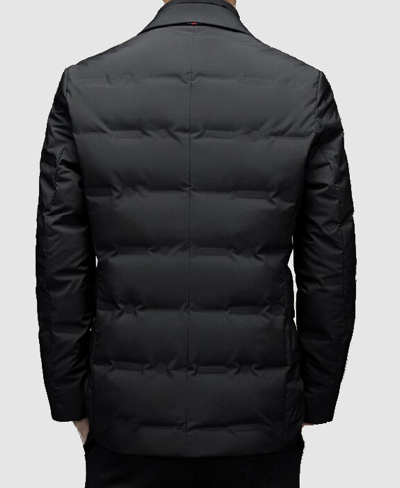 Parka Uomo Funzionale Chiusura Integrale Vestibilità Regolare
