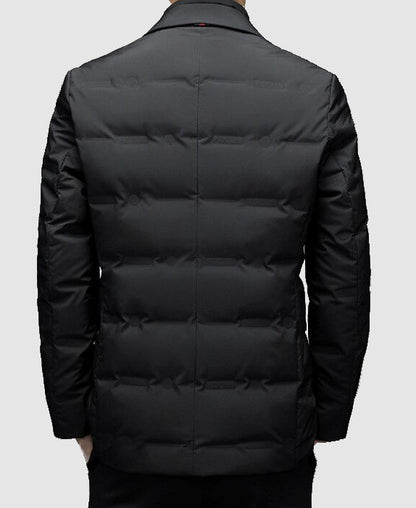 Parka Uomo Funzionale Chiusura Integrale Vestibilità Regolare