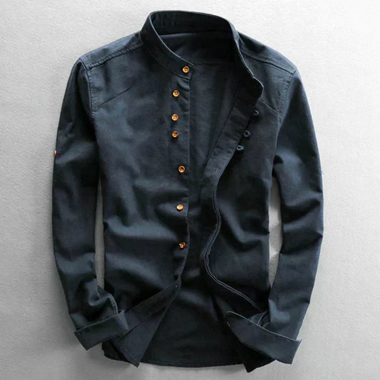 Camicia Uomo Manica Lunga Stile Giapponese - Brentozzi