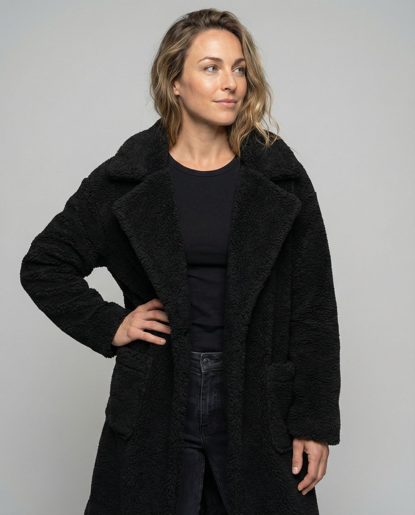 Giacca Teddy Donna Morbida Casual