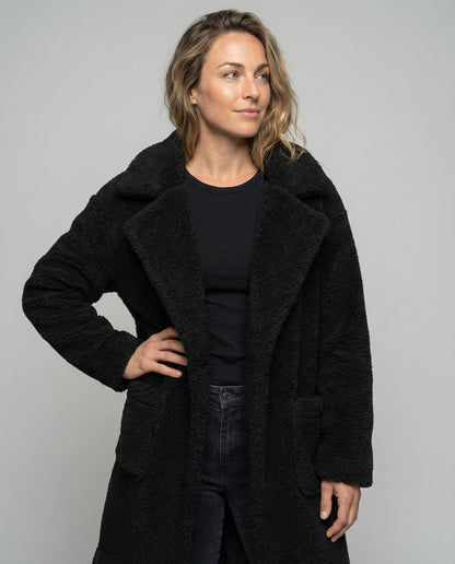 Giacca Teddy Donna Morbida Casual
