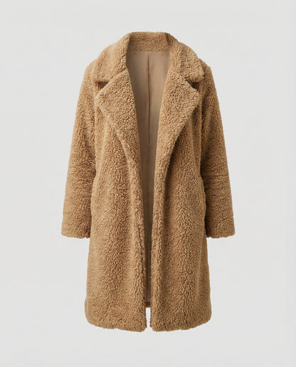 Giacca Teddy Donna Morbida Casual