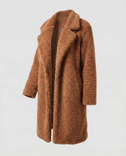Giacca Teddy Donna Morbida Casual