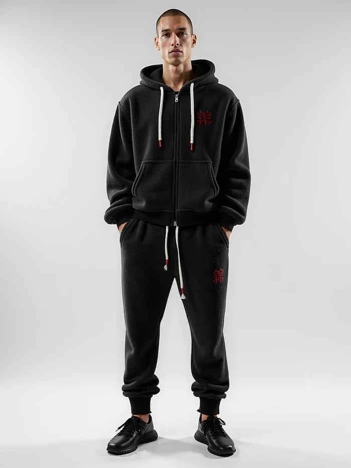 Pantaloni Jogger Uomo in Pile Sherpa Morbido - Vesarelli
