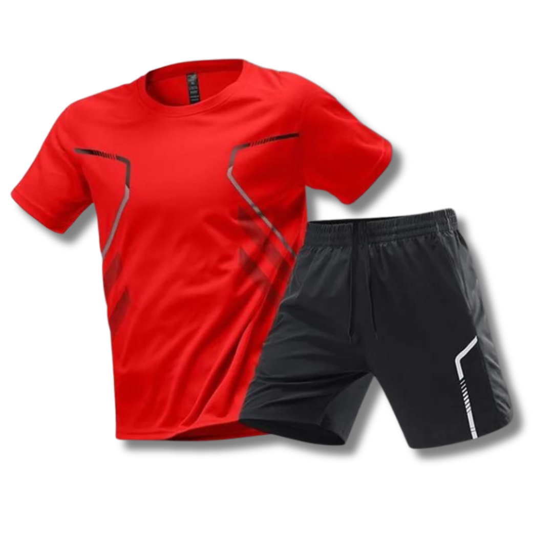 Completo Sportivo Uomo Maglia e Pantaloncini Corti