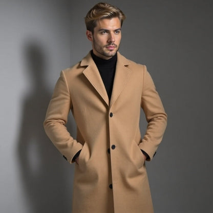 Cappotto Uomo Invernale Classico Slim Fit