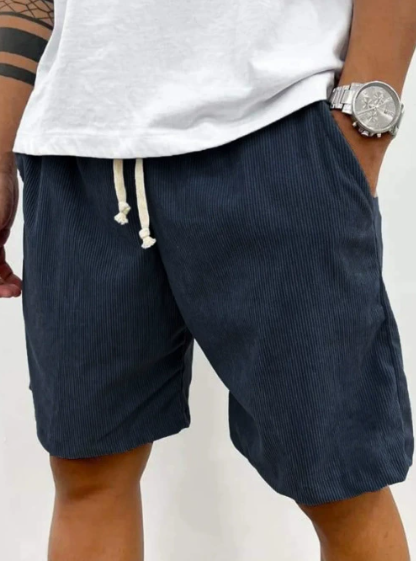 Pantaloncini Uomo Cotone con Coulisse Vestibilità Comoda