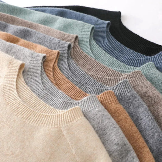 T-shirt Uomo in Cashmere Manica Corta Maglia - Brentozzi
