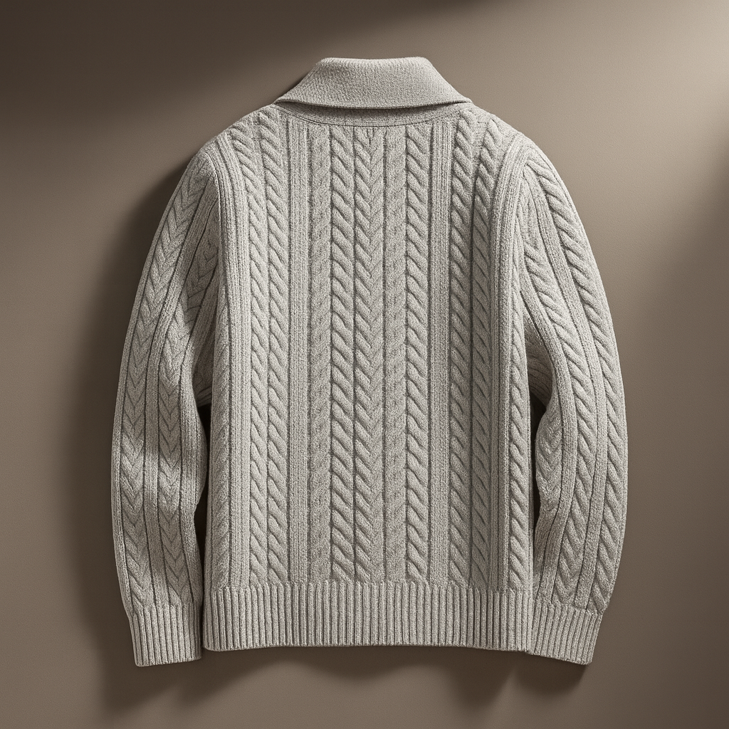 Maglione Button-Up In Misto Lana Per Uomo | Kelvyn