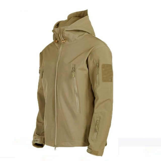 Completo Uomo Softshell Giacca e Pantaloni Cargo Outdoor Autunno