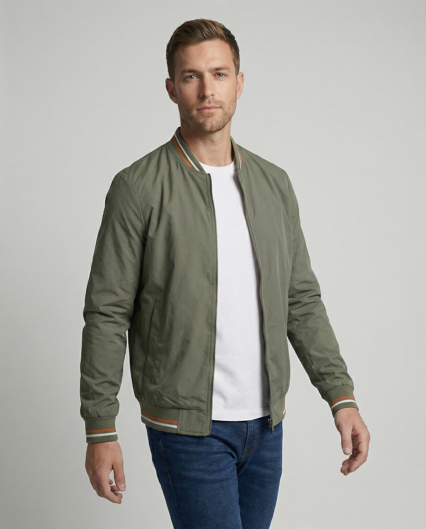 Giacca Uomo Manica Lunga Slim Fit Traspirante - Brentozzi