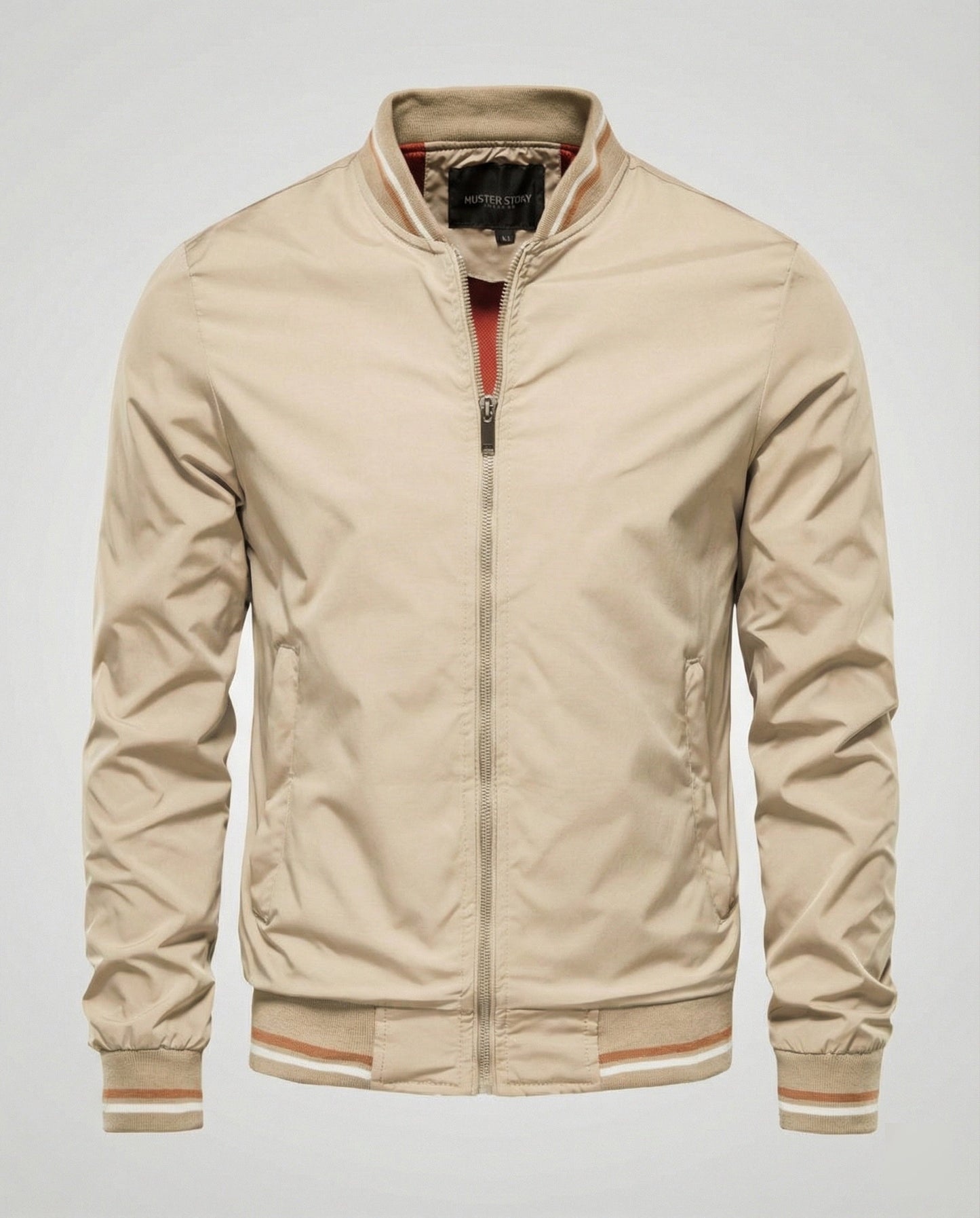 Bomber Uomo Slim Fit Design Slim