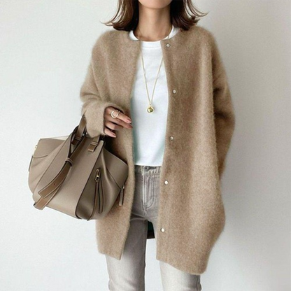 Cardigan Donna in Cashmere Elegante Slim Fit - Brentozzi