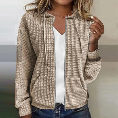 Cardigan Donna in Maglia a Nido dApe Morbido