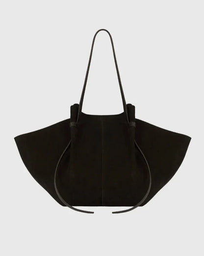 Borsa Shopper Donna in Suede Vegano Capiente e Resistente