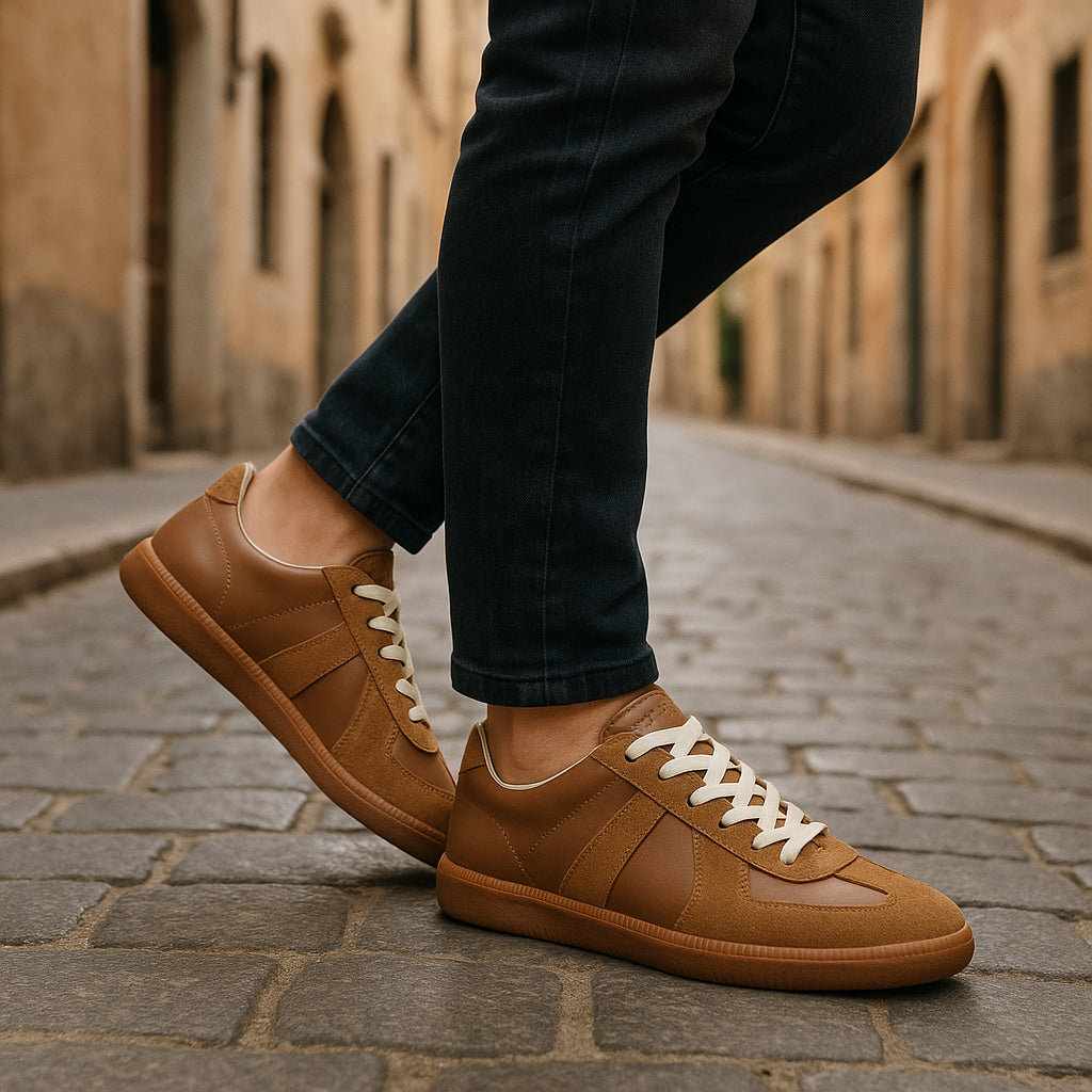 Sneaker Uomo Stringate Casual - Brentozzi