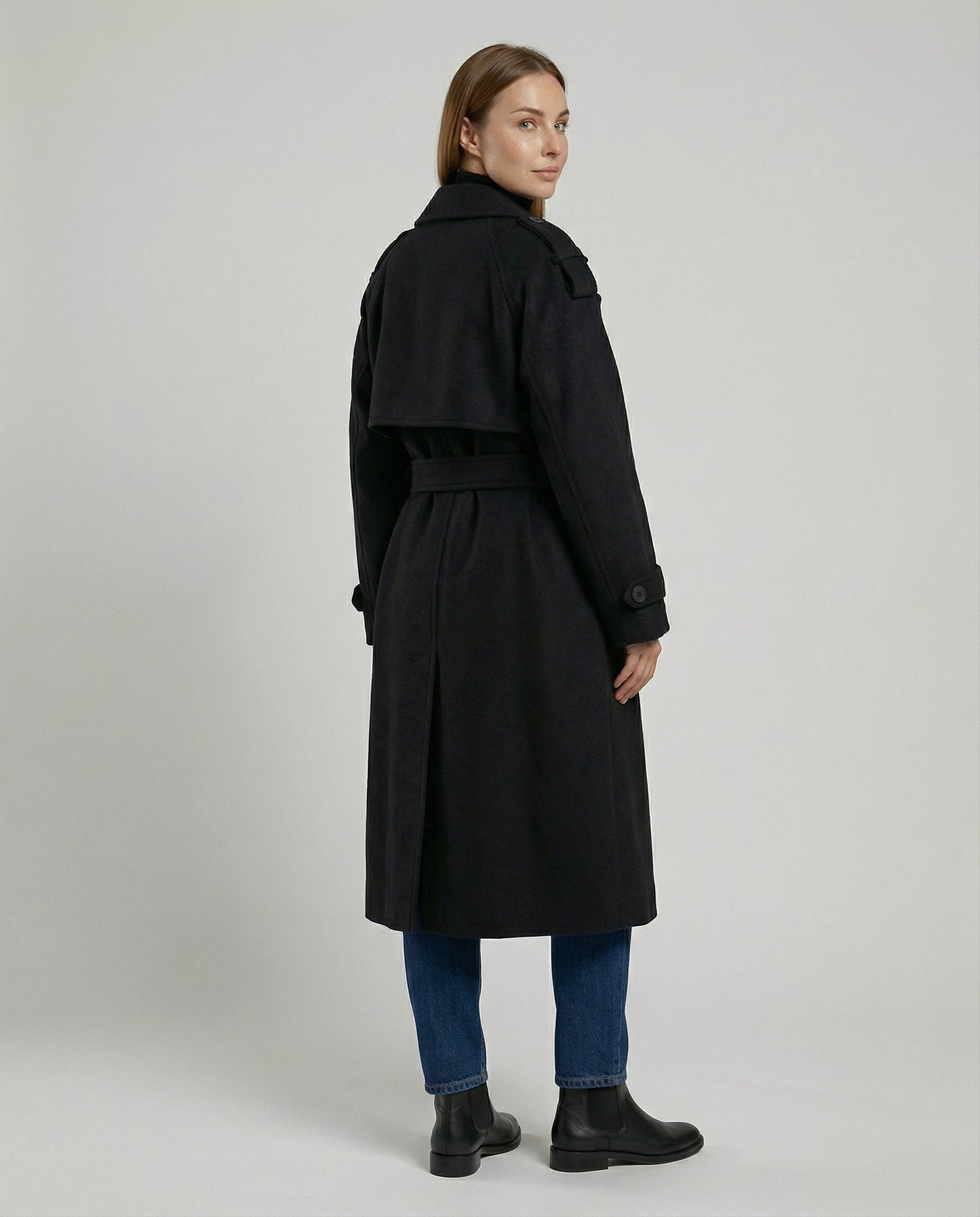Giacca Invernale Uomo Oversize in Lana