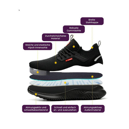 Sneaker Uomo Antinfortunistiche Impermeabili