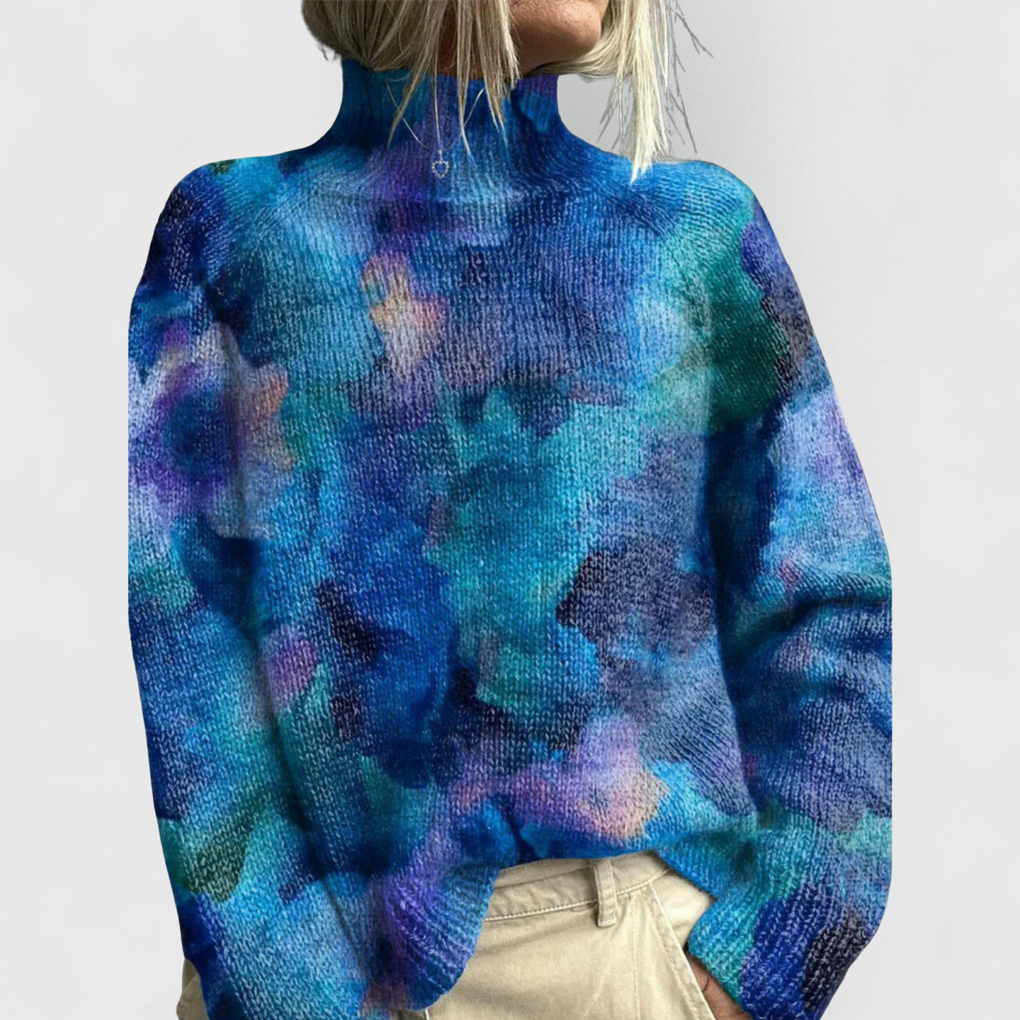 Maglione Donna in Maglia Naturale Comodo