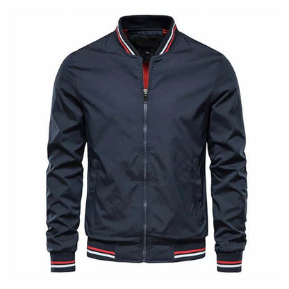 Giacca Bomber Uomo Slim Fit Leggera Primavera Estate