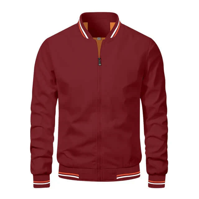 Giacca Bomber Uomo Slim Fit Leggera Primavera Estate