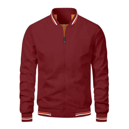 Giacca Bomber Uomo Slim Fit Leggera Primavera Estate
