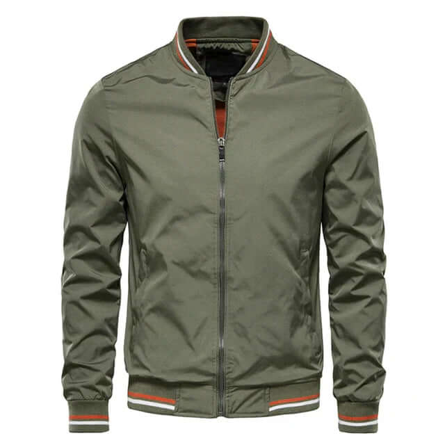 Giacca Bomber Uomo Slim Fit Leggera Primavera Estate