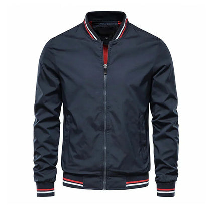 Giacca Bomber Uomo Slim Fit Leggera Primavera Estate - Brentozzi