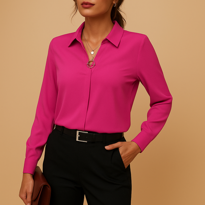 Lieke | Elegante camicetta semplice da donna 2