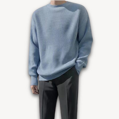 Maglione Oversize Uomo Girocollo Morbido